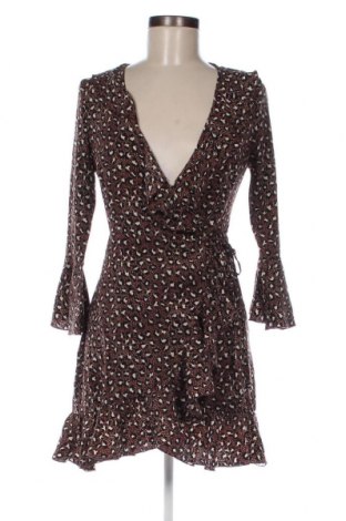 Kleid Pretty Little Thing, Größe XS, Farbe Braun, Preis 6,56 €