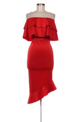 Kleid Silver Bloom, Größe S, Farbe Rot, Preis 13,35 €