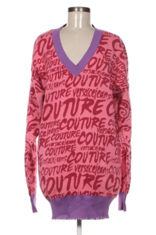 Дамски пуловер Versace Jeans, Размер M, Цвят Розов, Цена 305,00 лв.