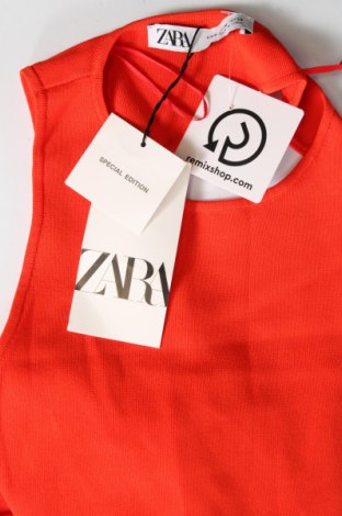 Рокля Zara, Размер M, Цвят Червен, Цена 45,75 лв.