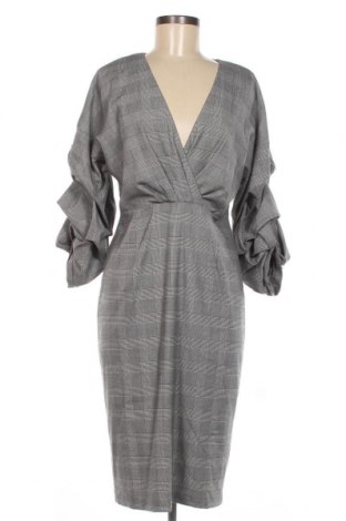 Kleid Zara, Größe L, Farbe Grau, Preis 14,00 €