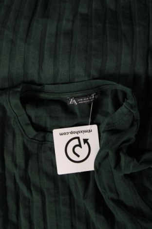 Рокля Zara, Размер M, Цвят Зелен, Цена 34,00 лв.