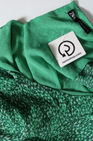 Рокля Zara, Размер S, Цвят Зелен, Цена 34,00 лв.