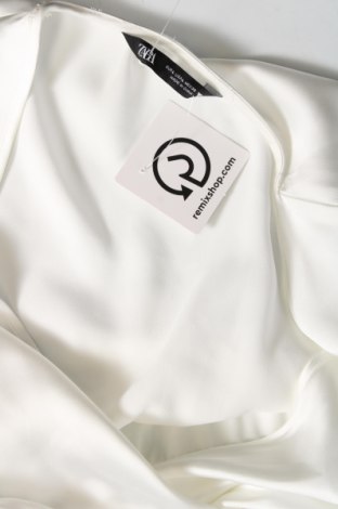 Kleid Zara, Größe L, Farbe Weiß, Preis 22,63 €