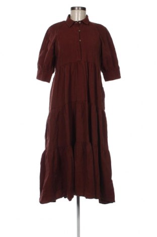 Kleid Zara, Größe S, Farbe Braun, Preis 15,59 €