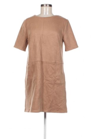 Kleid Zara, Größe L, Farbe Beige, Preis 18,79 €