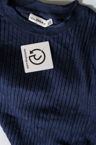 Kleid Zara Knitwear, Größe M, Farbe Blau, Preis 9,35 €