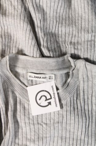 Rochie Zara Knitwear, Mărime S, Culoare Gri, Preț 31,58 Lei