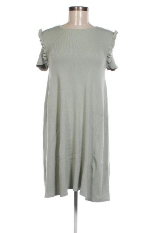 Рокля Zara Knitwear, Размер M, Цвят Зелен, Цена 27,36 лв.