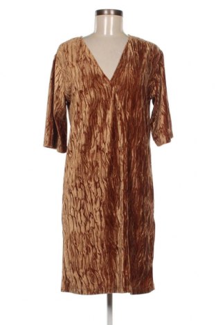 Kleid Zara Trafaluc, Größe M, Farbe Beige, Preis 15,90 €