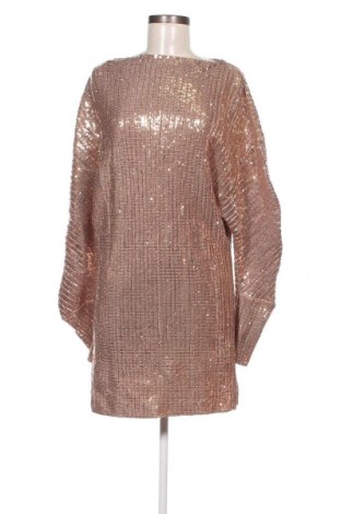 Kleid Zara Trafaluc, Größe S, Farbe Golden, Preis 14,20 €
