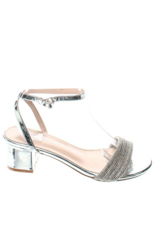 Sandale Glamorous, Mărime 39, Culoare Argintiu, Preț 80,92 Lei