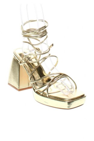 Sandalen Stephan, Größe 36, Farbe Golden, Preis 13,67 €