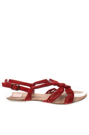 Sandále Zara, Veľkosť 39, Farba Červená, Cena  8,29 €