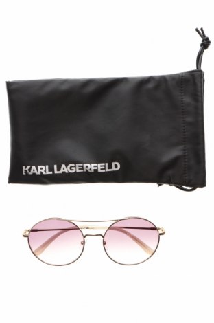 Ochelari de soare Karl Lagerfeld, Culoare Auriu, Preț 435,66 Lei