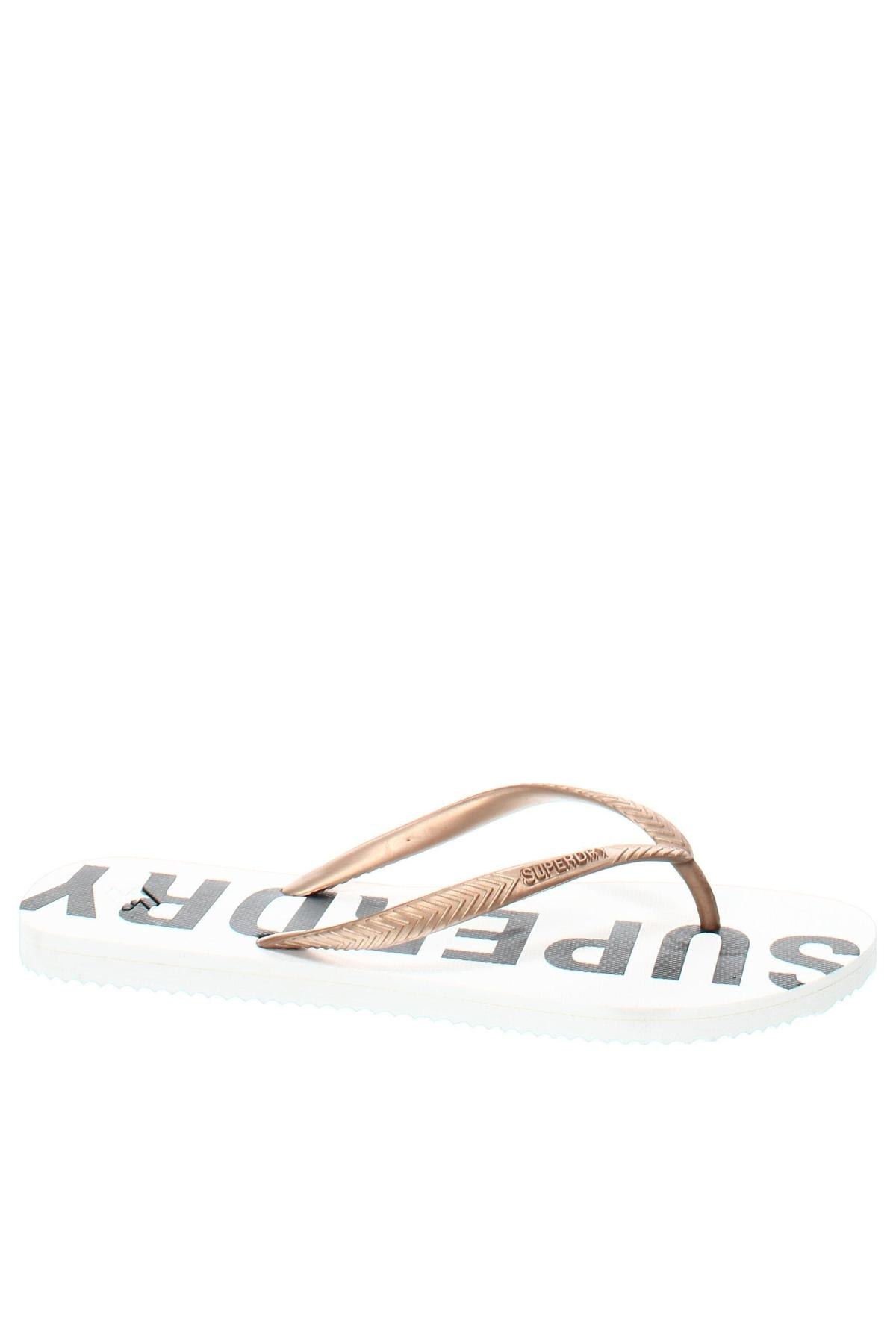 Γυναικείες παντόφλες Superdry, Μέγεθος 40, Χρώμα Λευκό, Τιμή 9,47 €