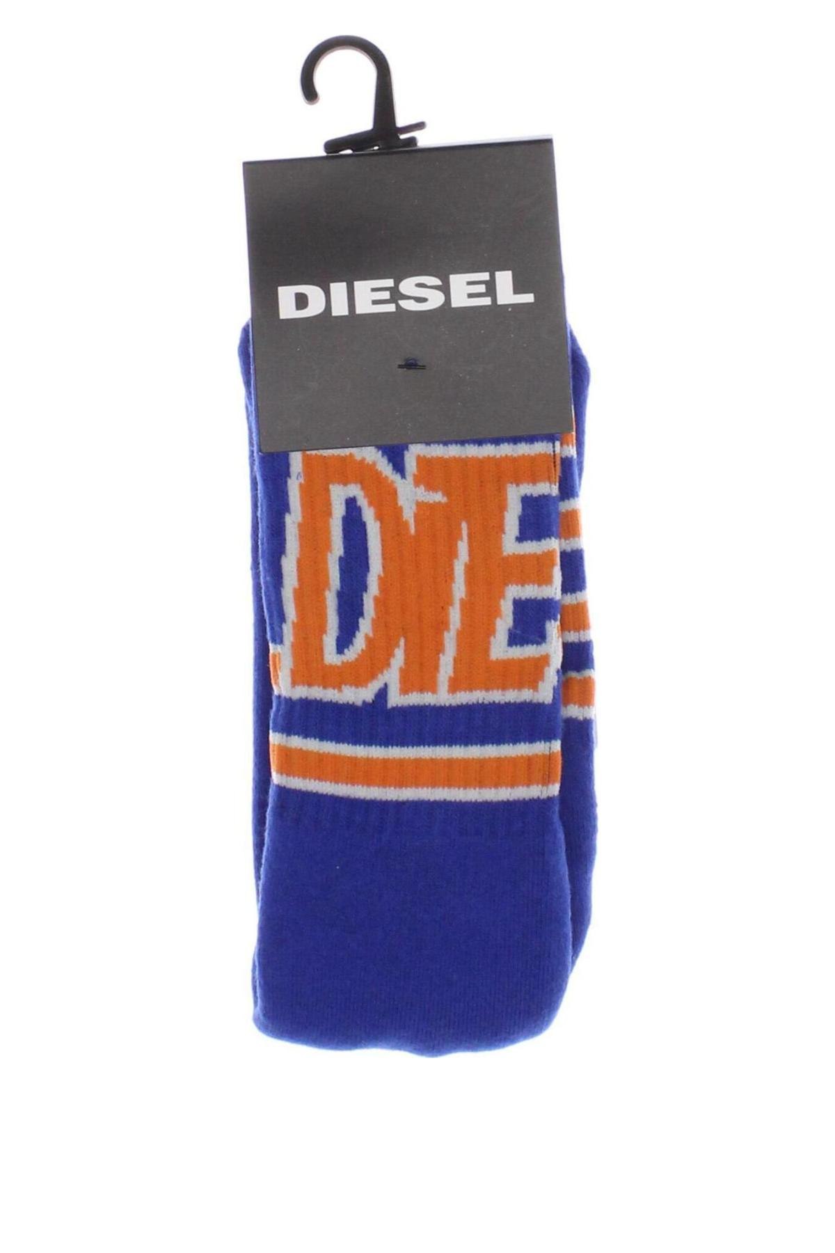 Чорапи Diesel, Размер S, Цвят Син, Цена 31,02 лв.