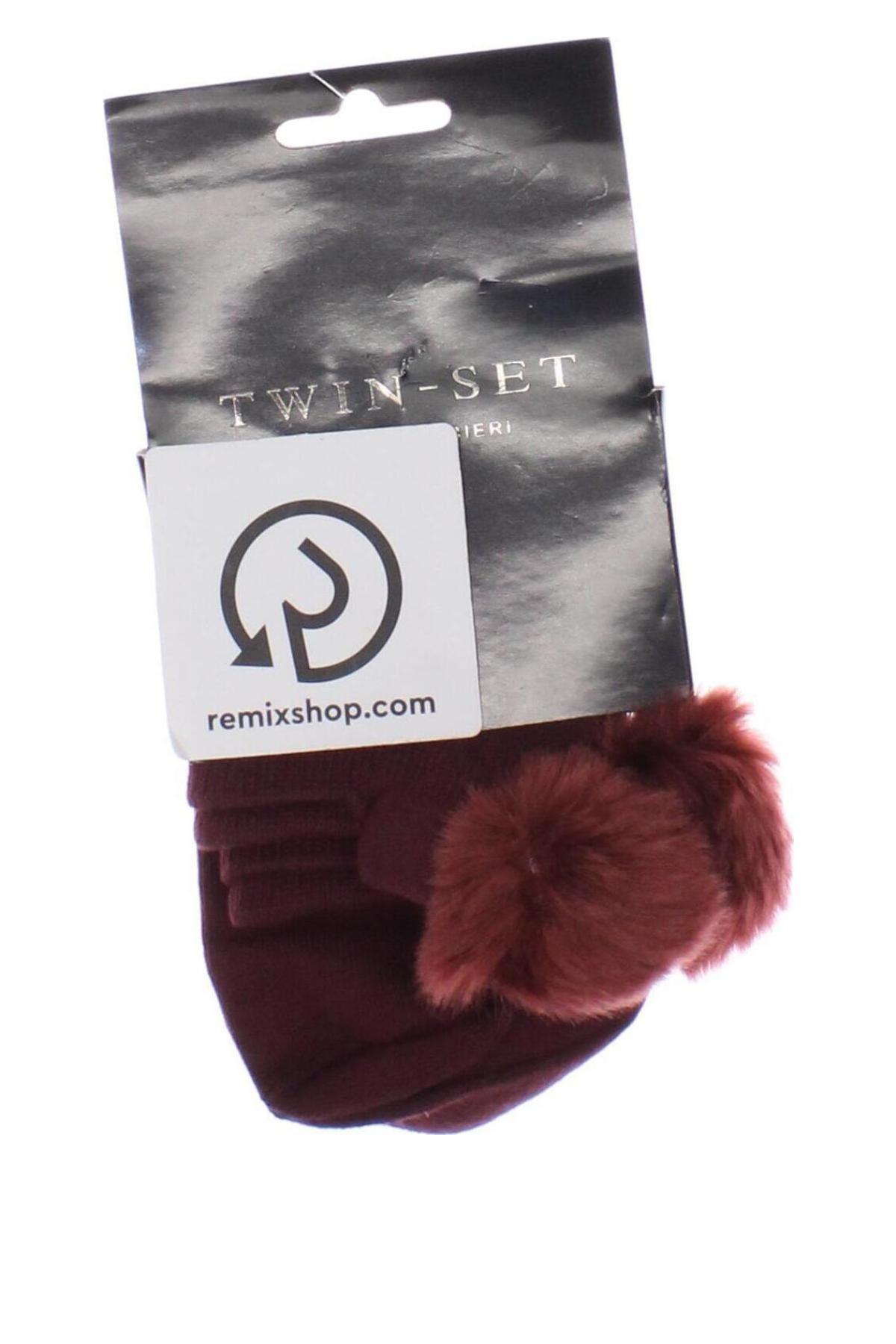 Чорапи TWINSET, Размер S, Цвят Червен, Цена 27,60 лв.