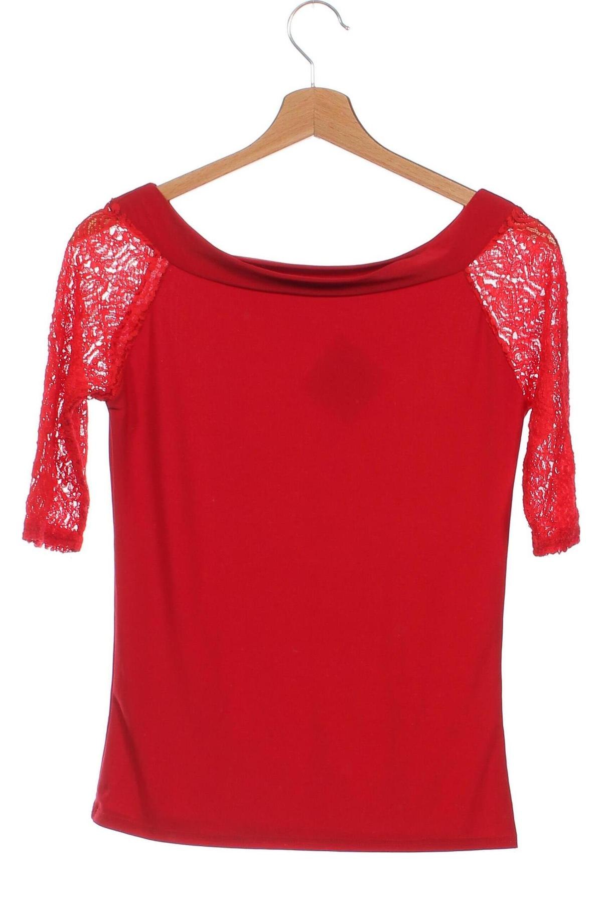Γυναικεία μπλούζα, Μέγεθος XS, Χρώμα Κόκκινο, Τιμή 3,69 €