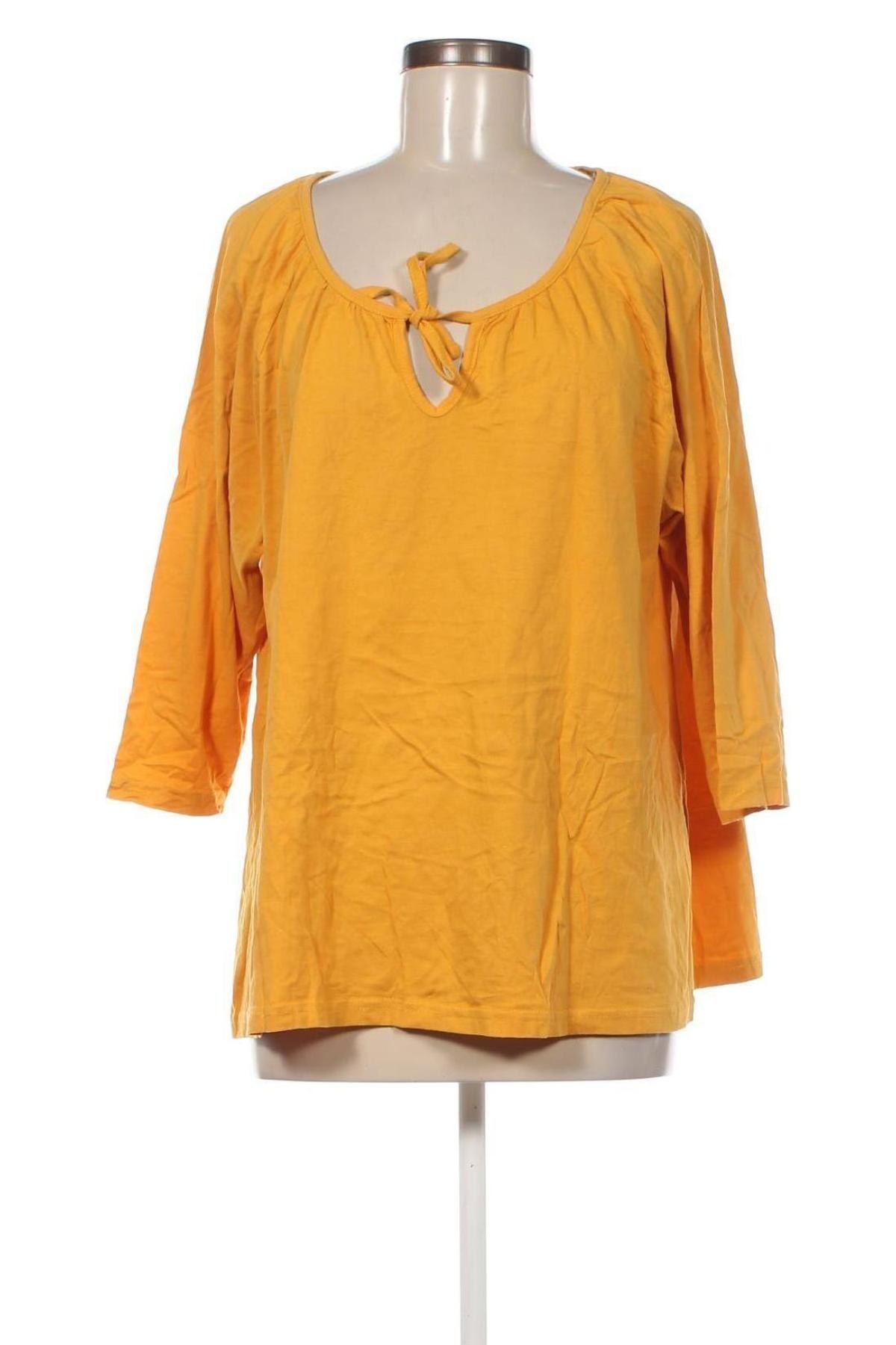 Γυναικεία μπλούζα, Μέγεθος XL, Χρώμα Κίτρινο, Τιμή 4,00 €
