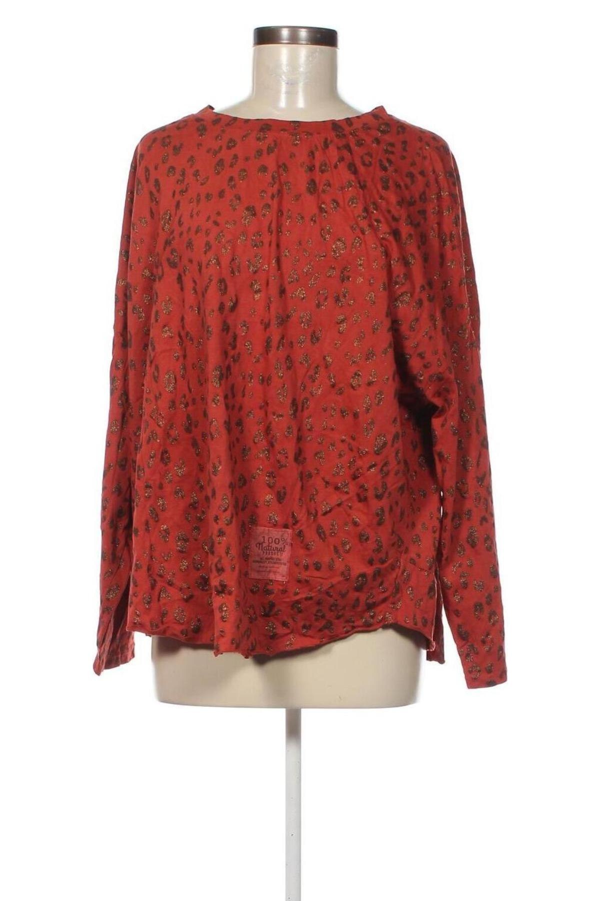 Γυναικεία μπλούζα, Μέγεθος 3XL, Χρώμα Πορτοκαλί, Τιμή 4,94 €