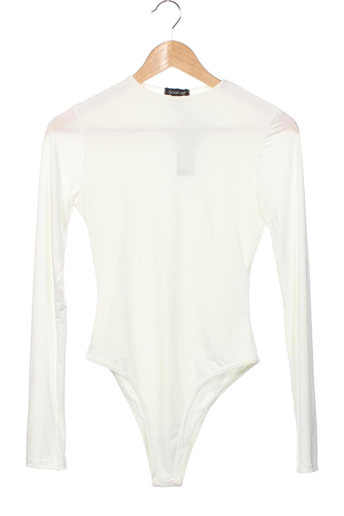 Дамска блуза - боди Boohoo, Размер M, Цвят Екрю, Цена 31,28 лв.