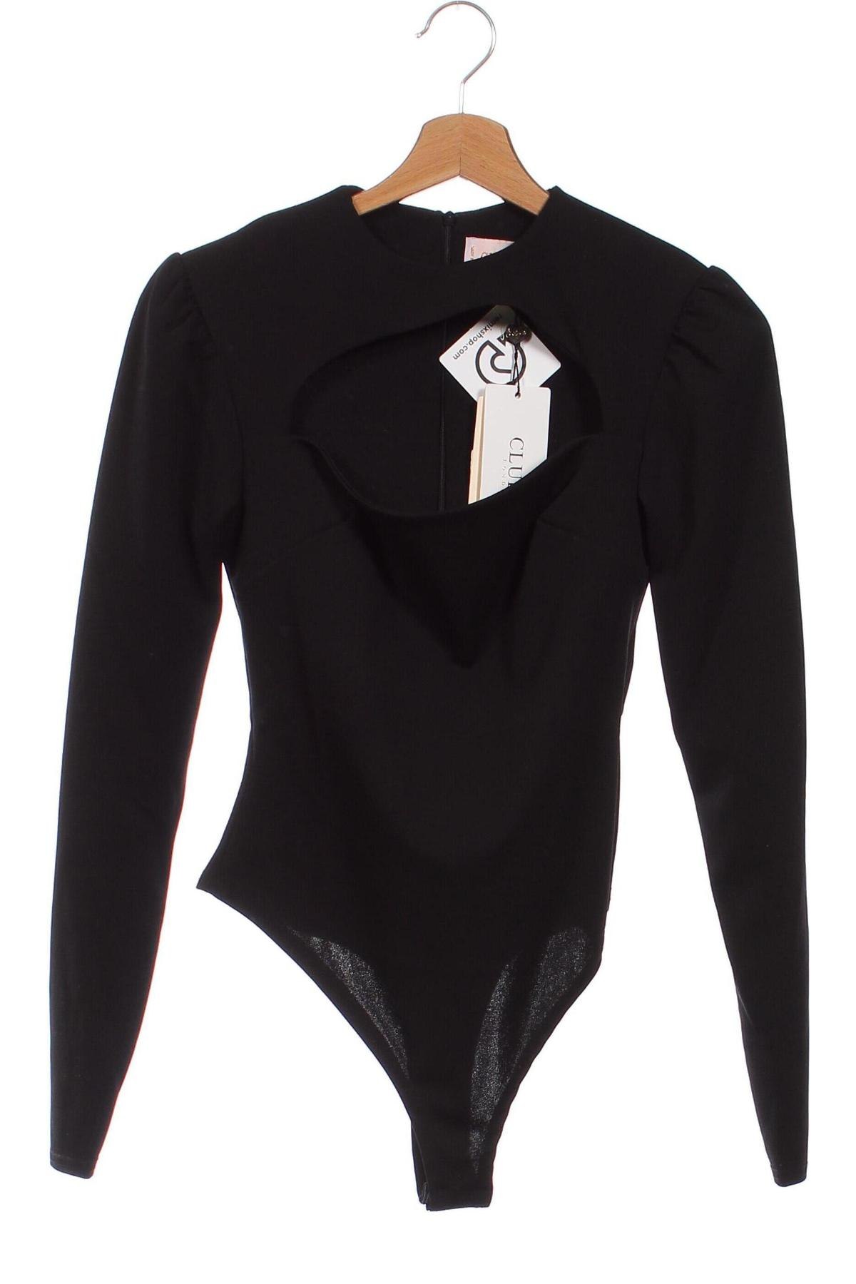 Damenbluse-Body Club L, Größe S, Farbe Schwarz, Preis € 16,99