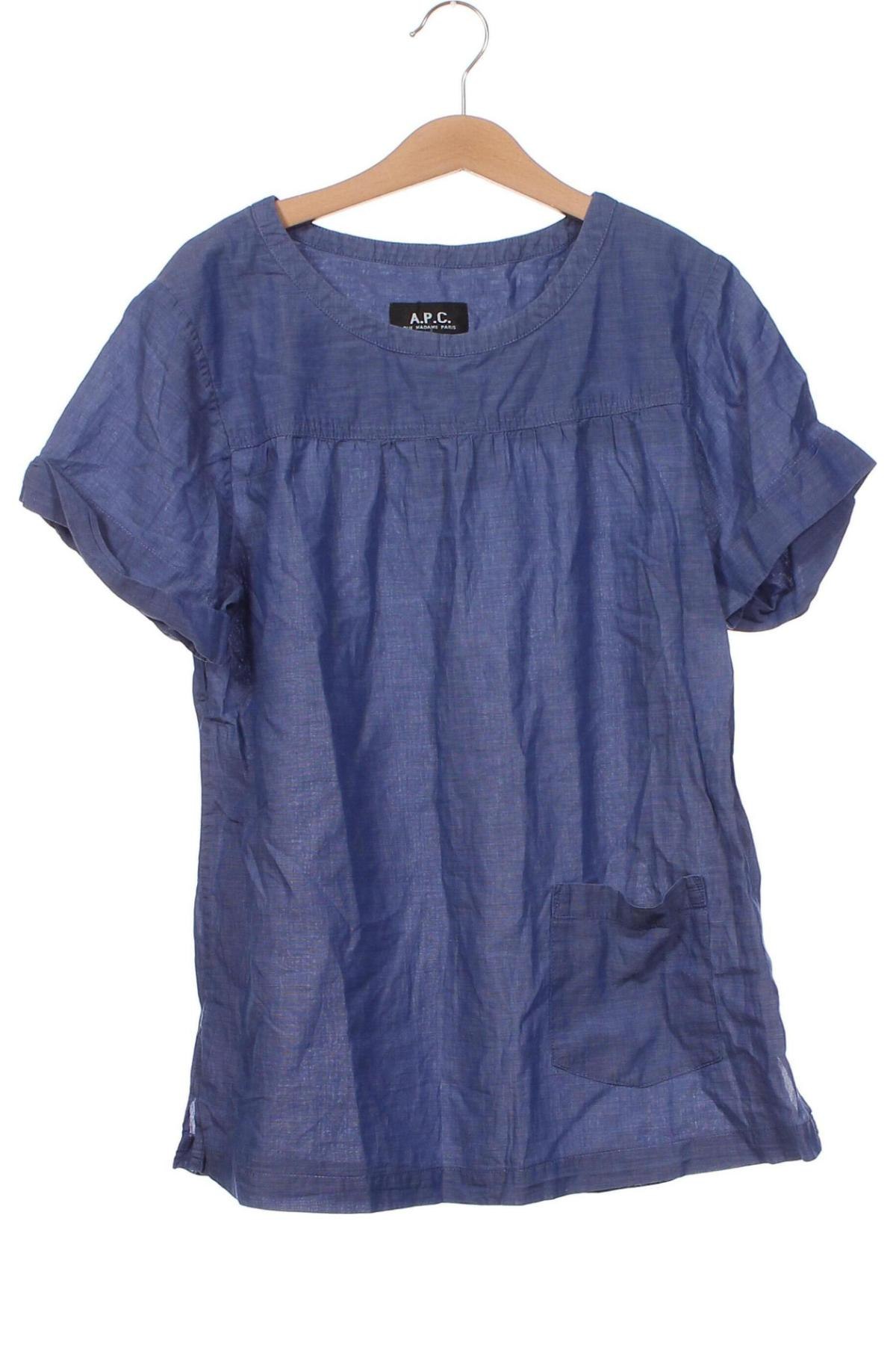 Damen Shirt A.P.C., Größe XS, Farbe Blau, Preis € 41,56