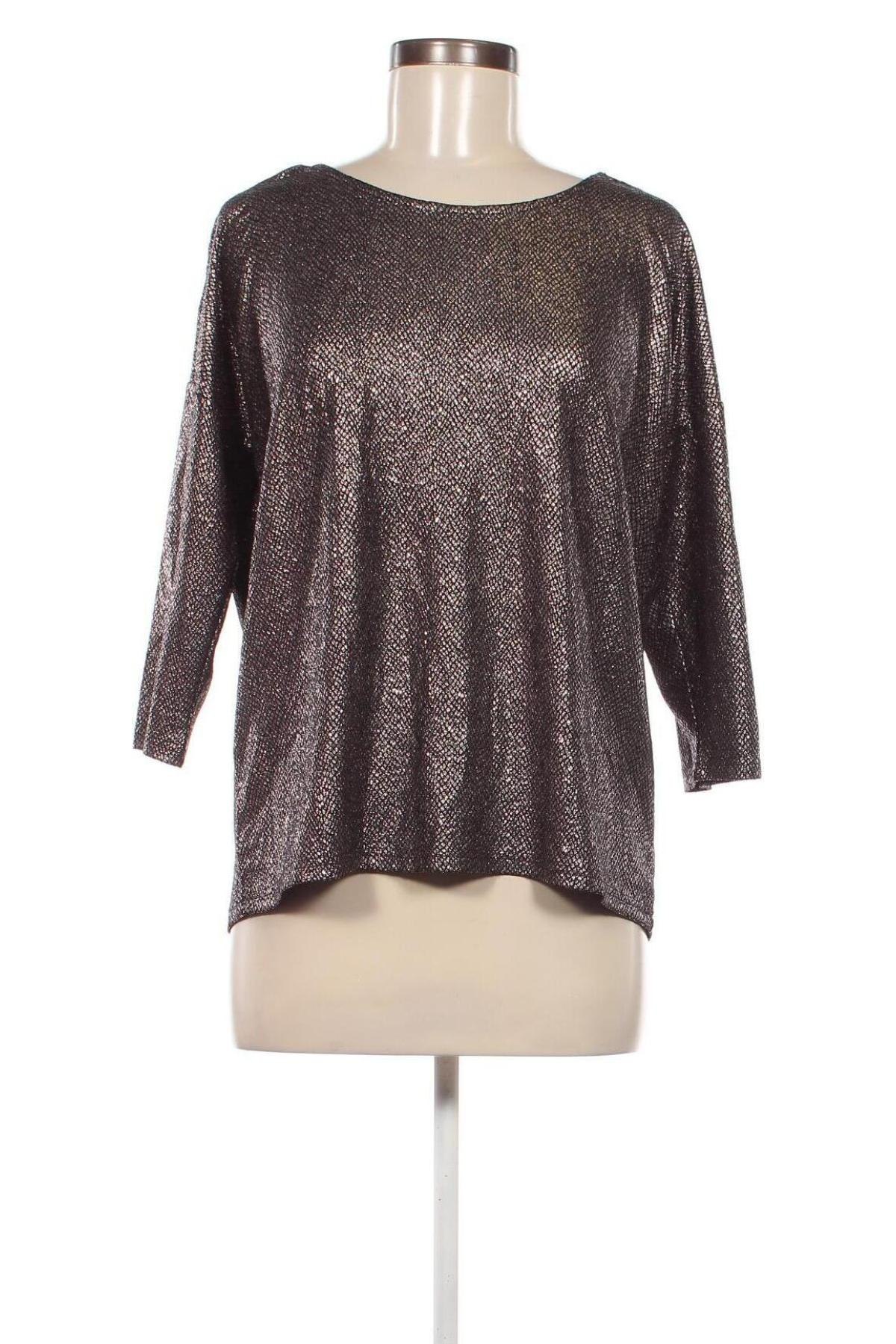 Дамска блуза ASTRID BLACK LABEL, Размер L, Цвят Сребрист, Цена 48,00 лв.