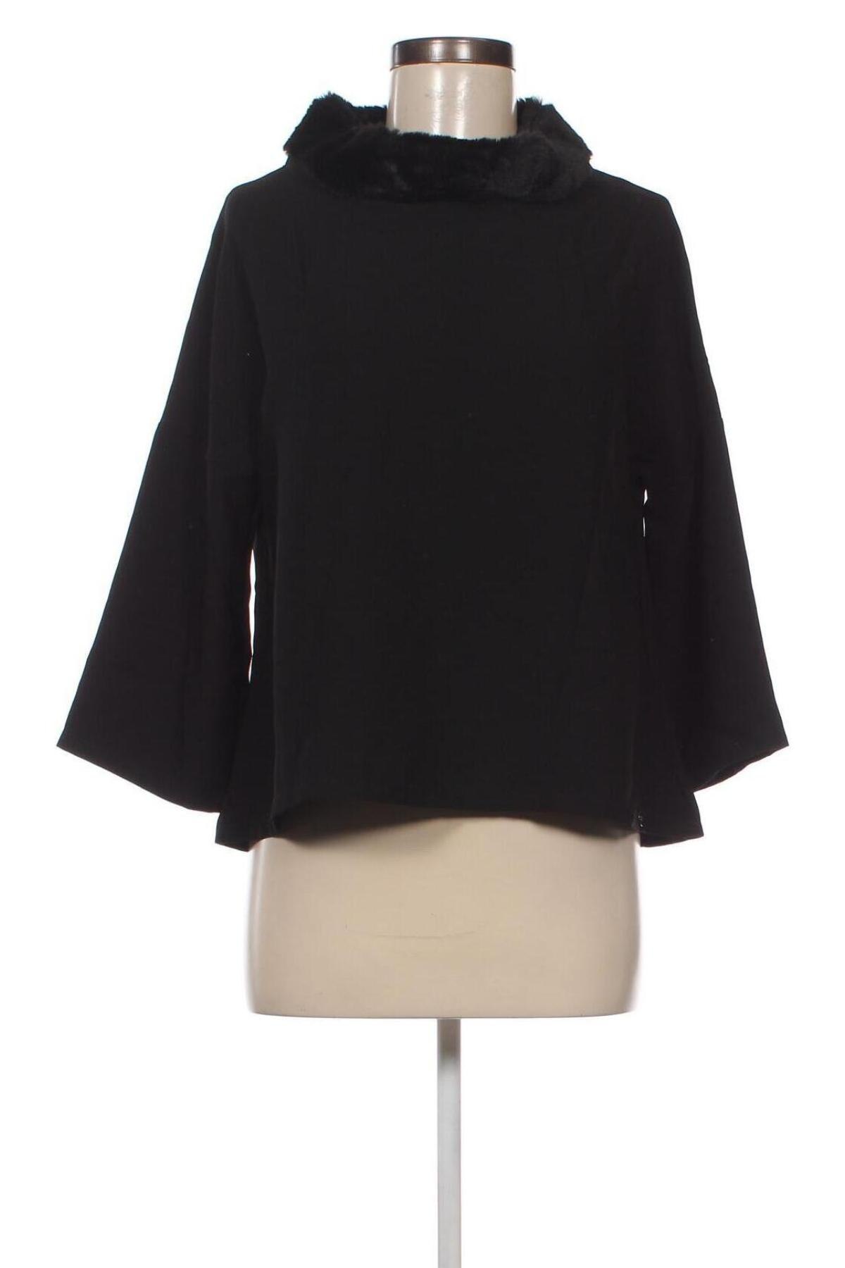 Γυναικεία μπλούζα Amelie & Amelie, Μέγεθος S, Χρώμα Μαύρο, Τιμή 1,76 €