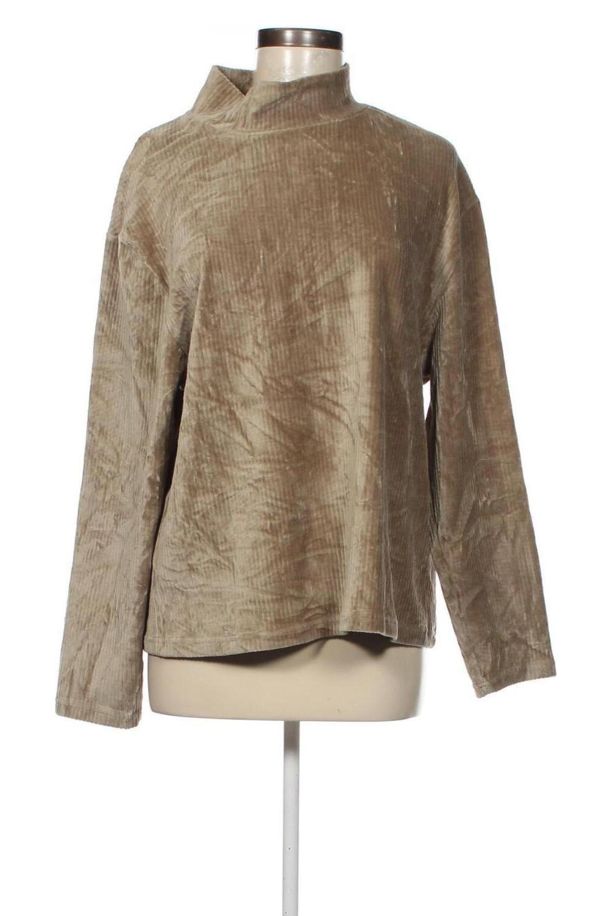 Дамска блуза Amisu, Размер L, Цвят Зелен, Цена 8,93 лв.