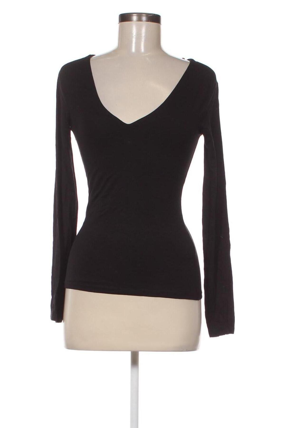 Γυναικεία μπλούζα Amisu, Μέγεθος S, Χρώμα Μαύρο, Τιμή 3,53 €