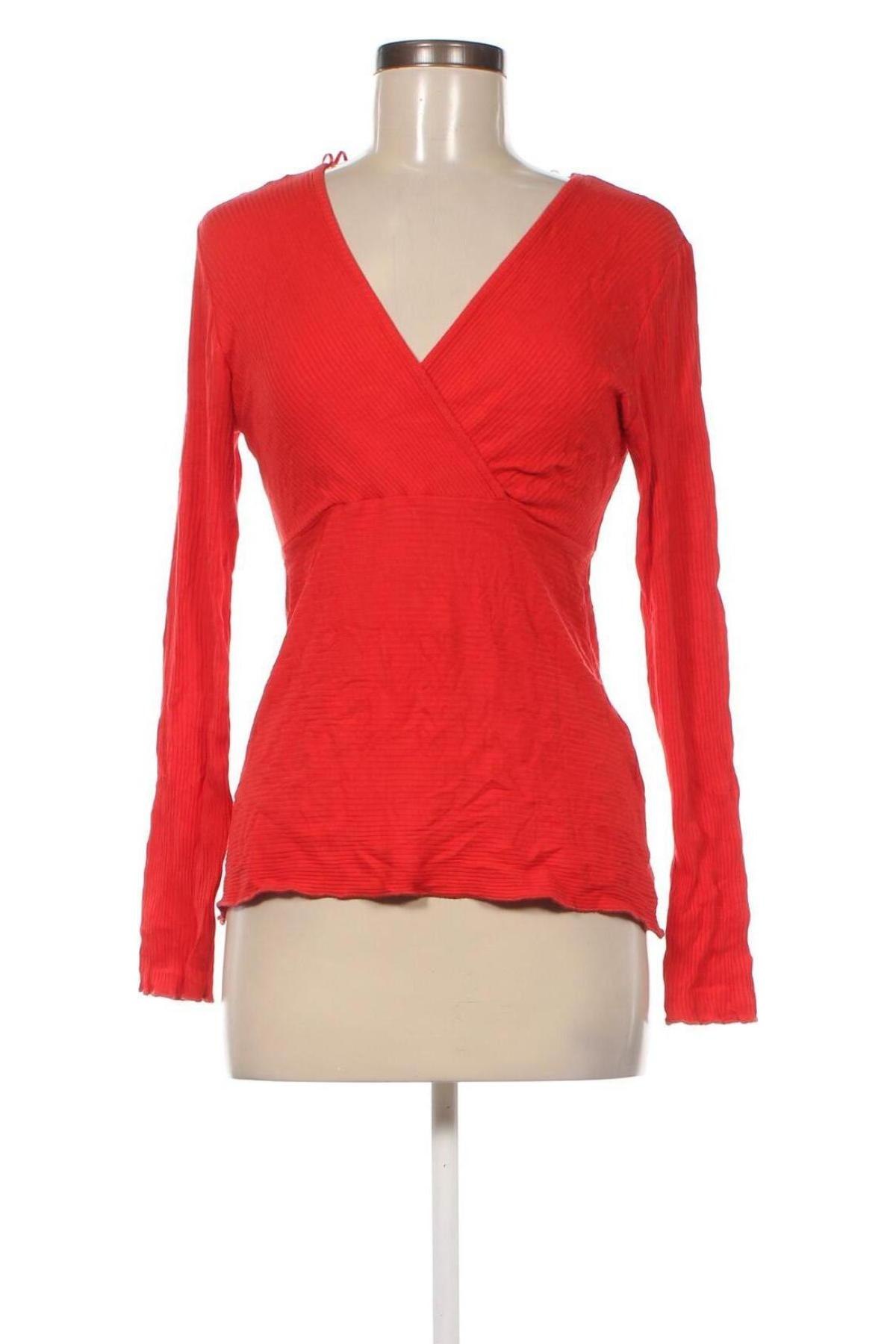 Γυναικεία μπλούζα Amisu, Μέγεθος XL, Χρώμα Κόκκινο, Τιμή 3,76 €