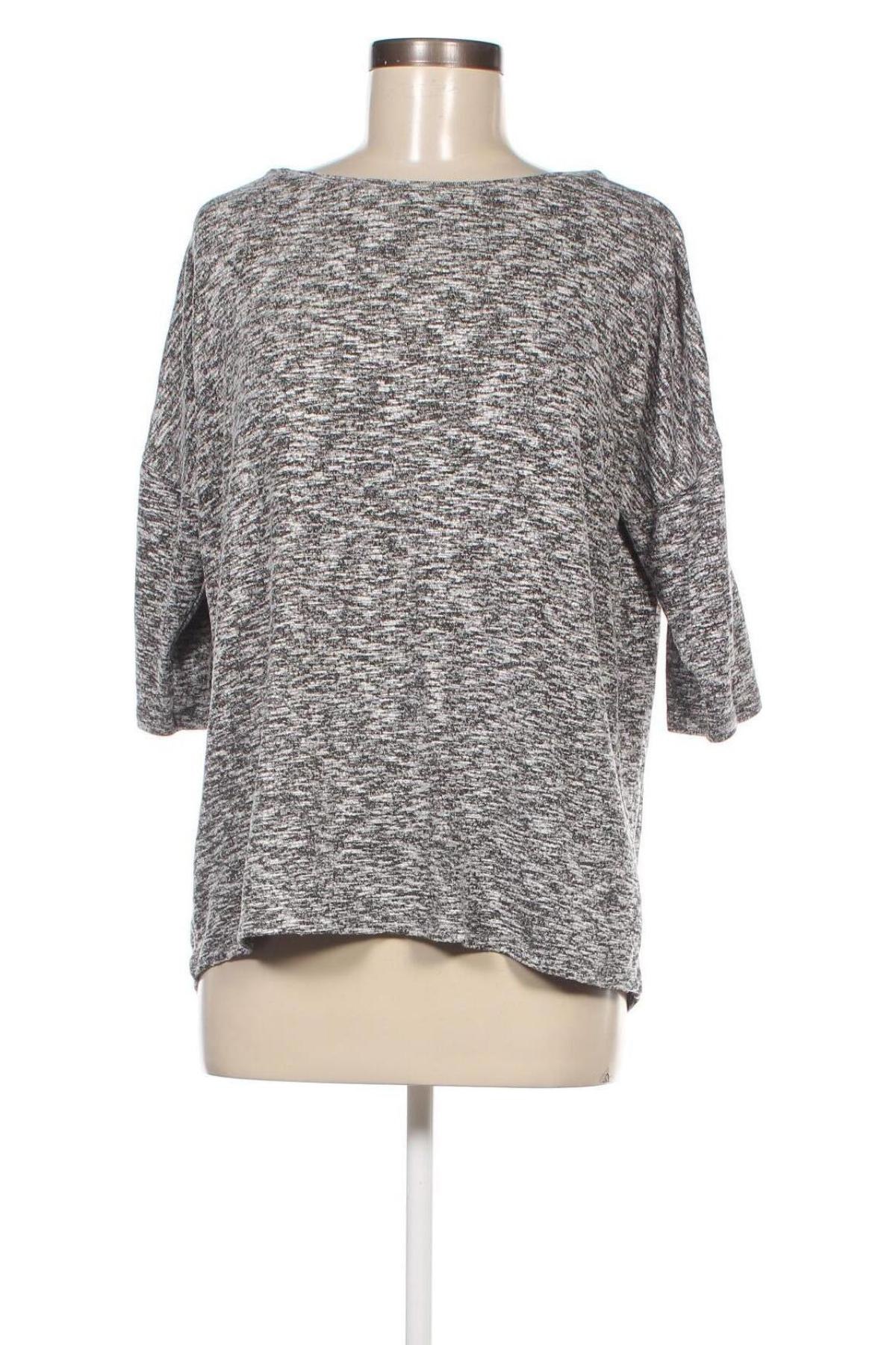 Γυναικεία μπλούζα Amisu, Μέγεθος L, Χρώμα Γκρί, Τιμή 5,19 €