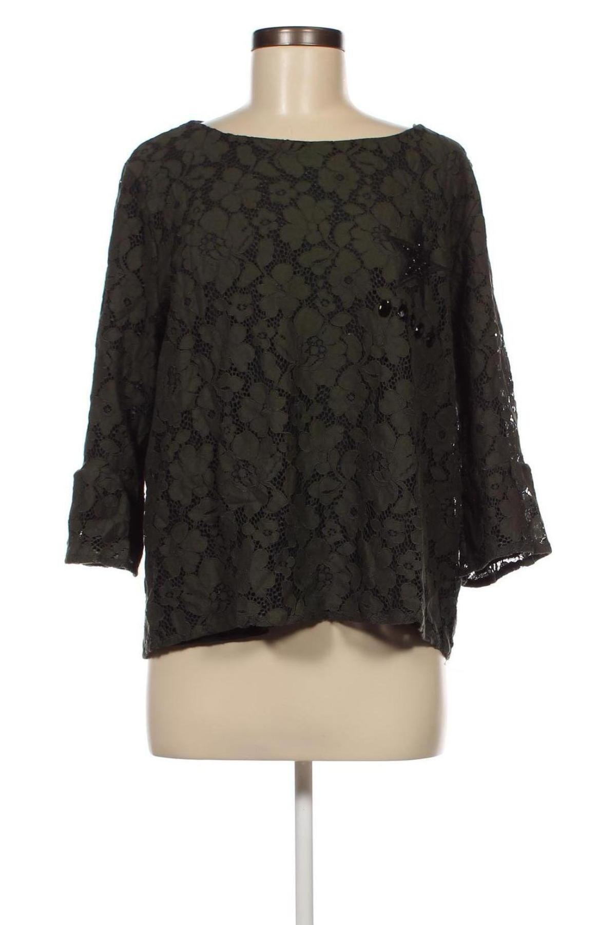 Γυναικεία μπλούζα Atmos Fashion, Μέγεθος L, Χρώμα Πράσινο, Τιμή 21,03 €