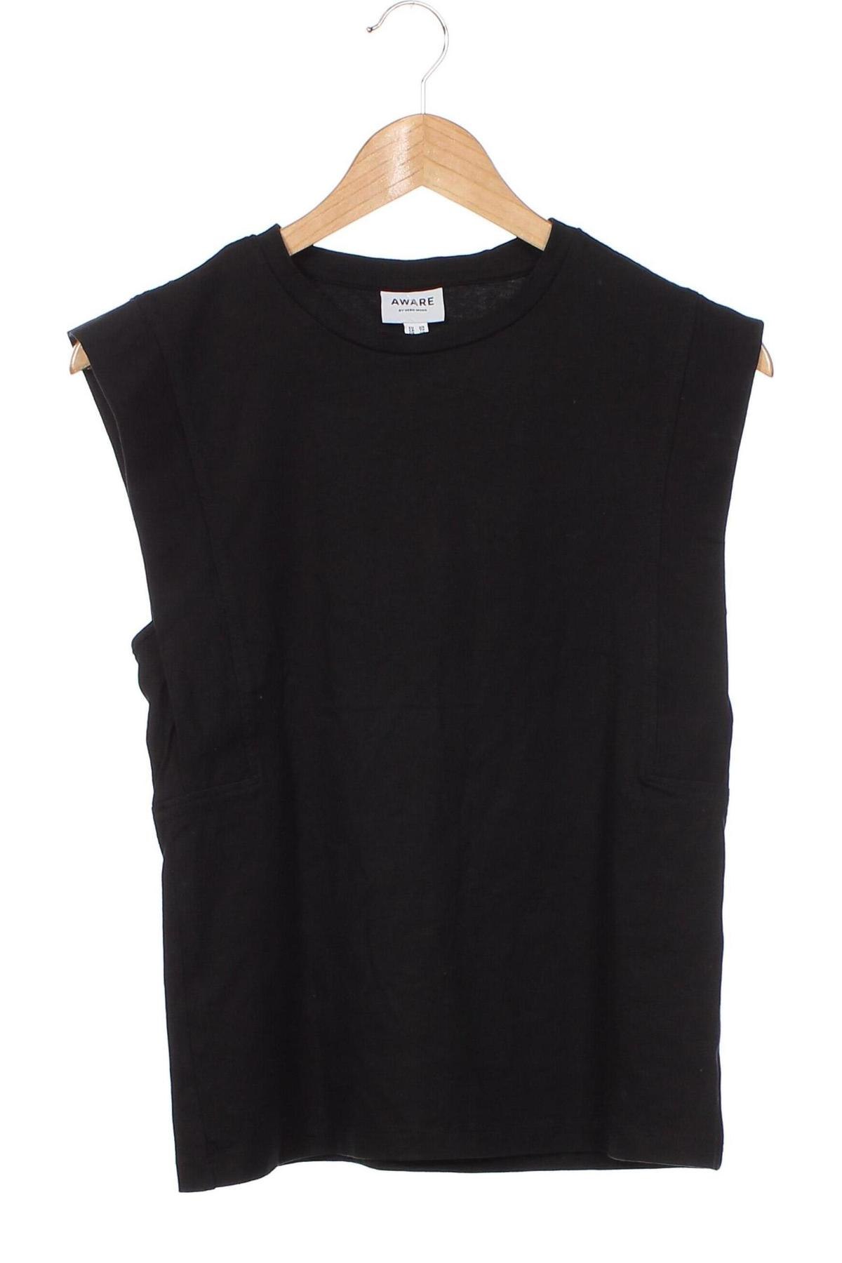 Γυναικεία μπλούζα Aware by Vero Moda, Μέγεθος XS, Χρώμα Μαύρο, Τιμή 10,22 €