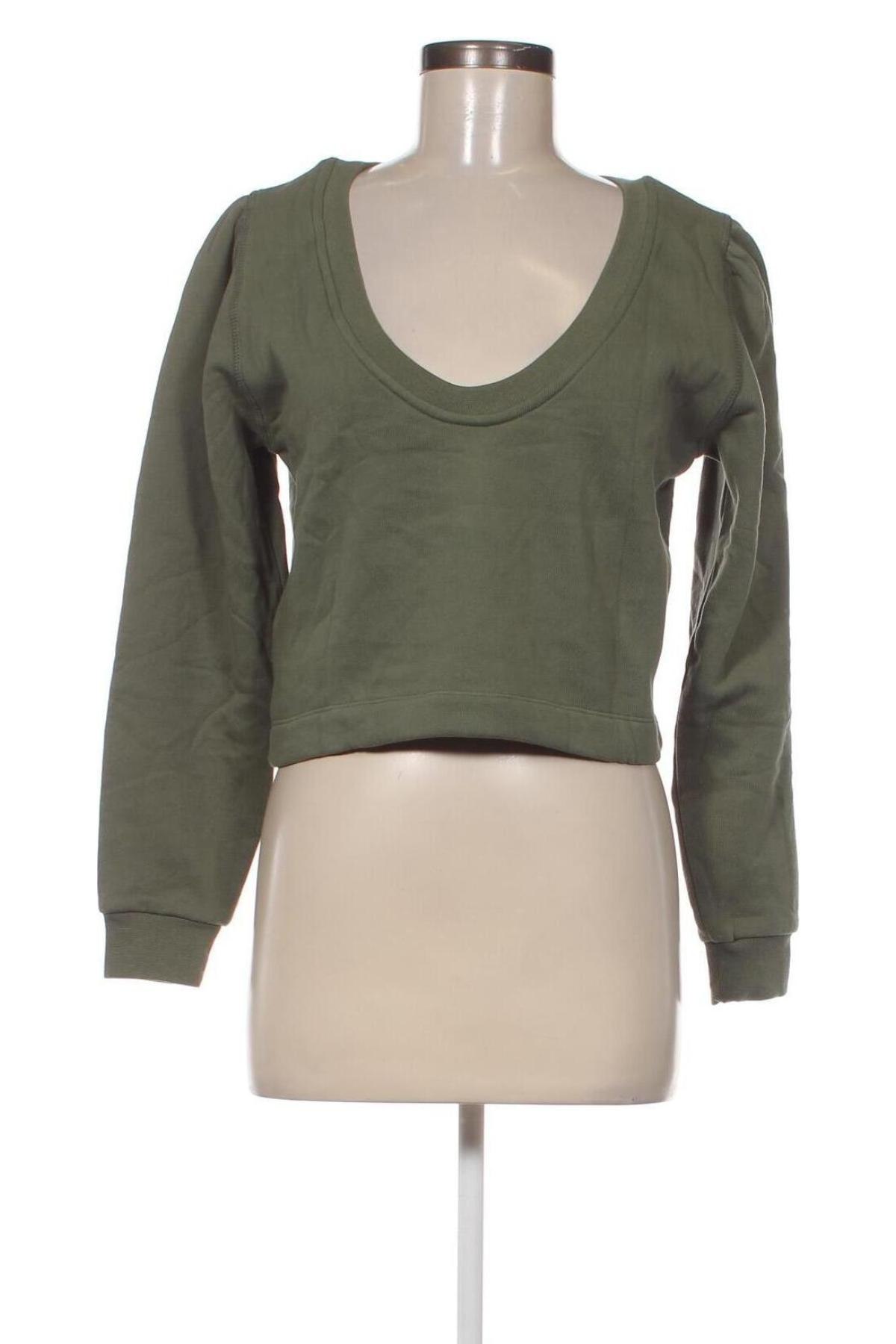 Дамска блуза Ba&sh, Размер S, Цвят Зелен, Цена 40,50 лв.