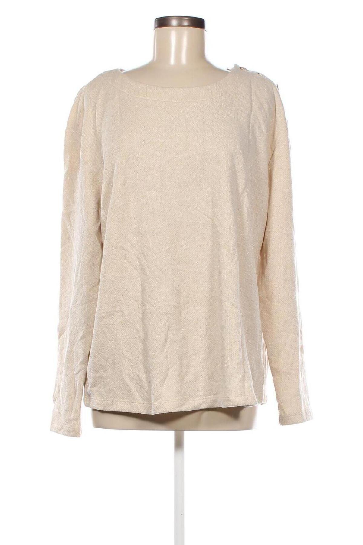 Γυναικεία μπλούζα Bel&Bo, Μέγεθος 3XL, Χρώμα Εκρού, Τιμή 11,75 €