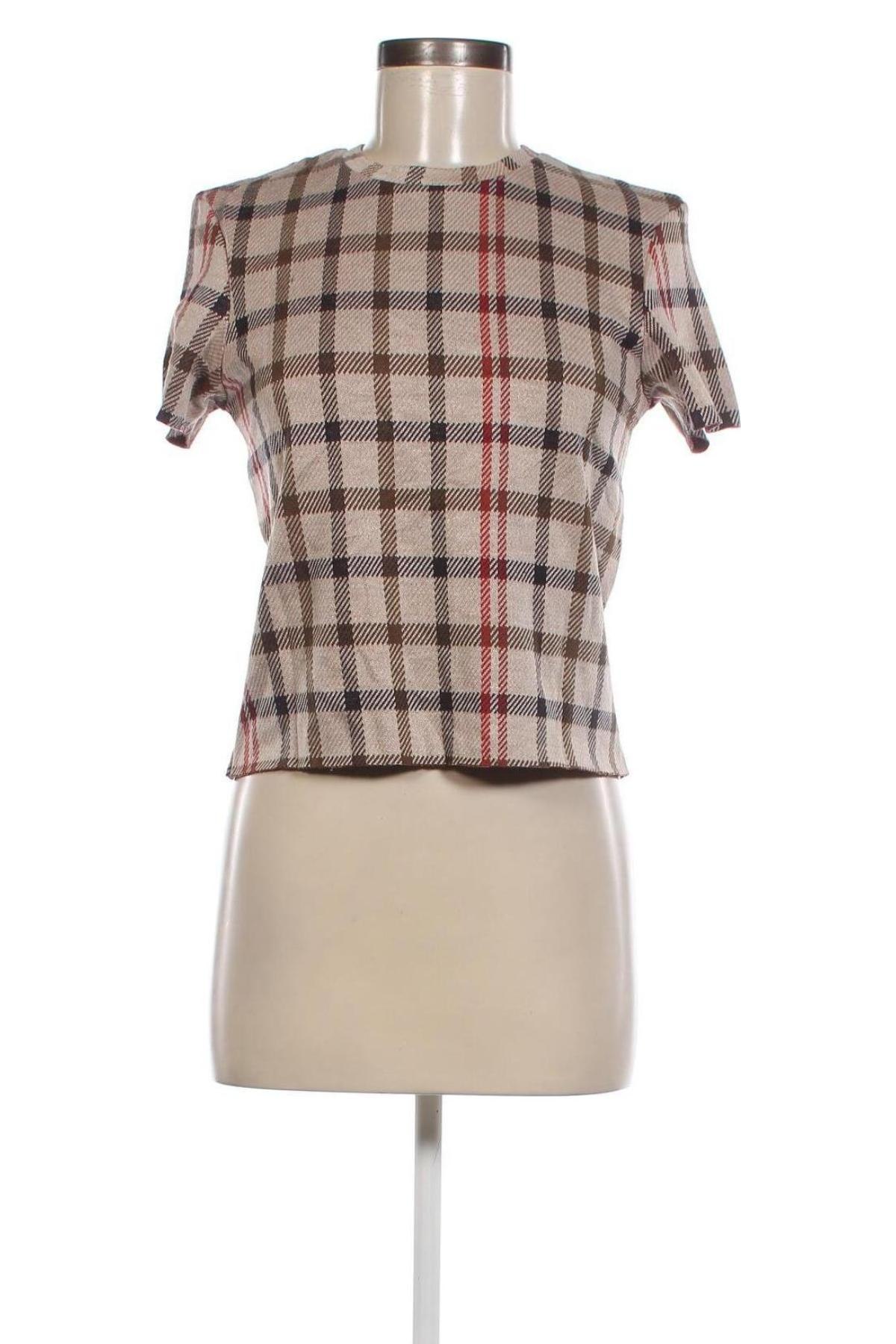 Γυναικεία μπλούζα Bershka, Μέγεθος S, Χρώμα  Μπέζ, Τιμή 11,75 €