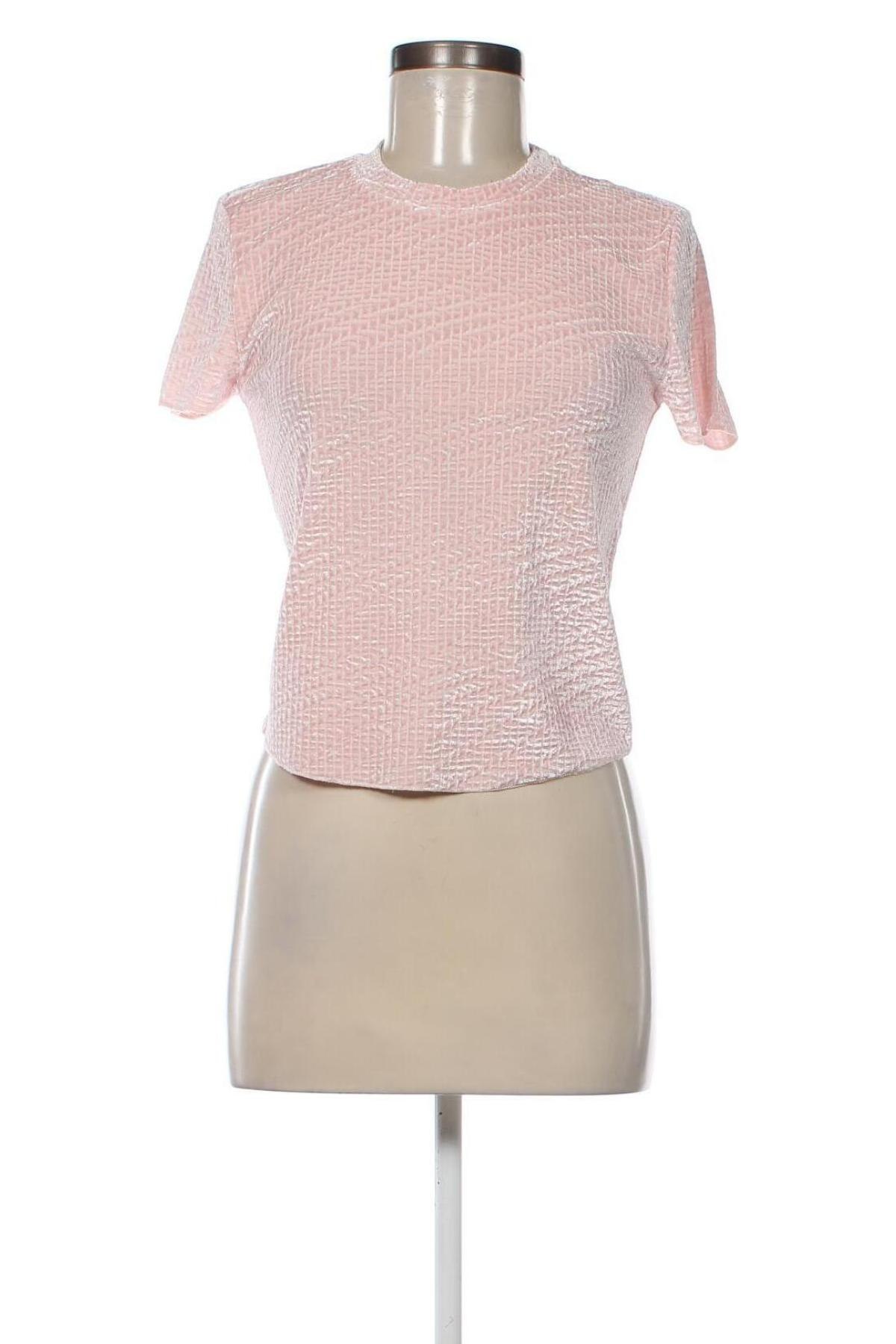 Дамска блуза Bershka, Размер M, Цвят Розов, Цена 9,97 лв.