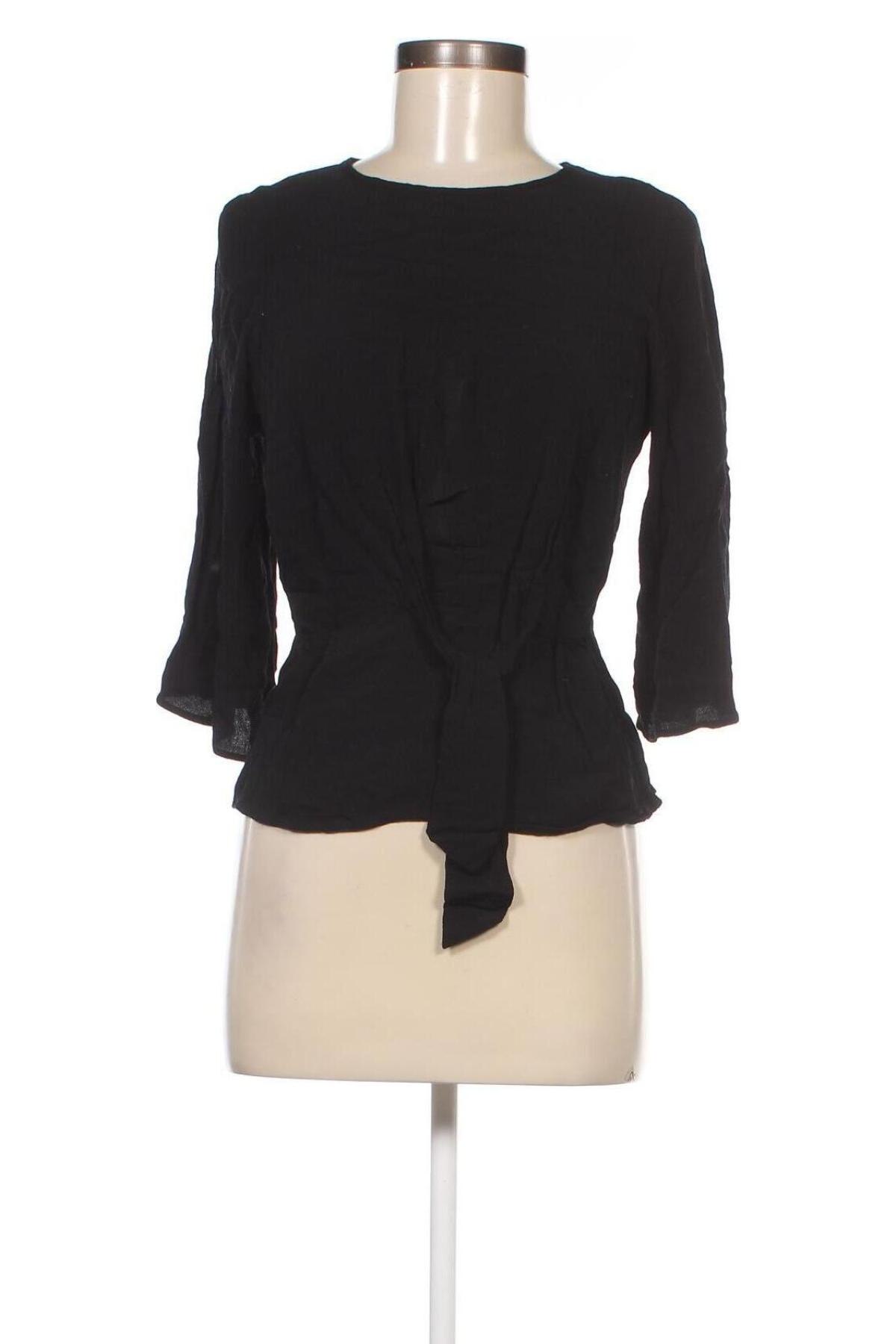 Damen Shirt Bershka, Größe S, Farbe Schwarz, Preis 2,64 €