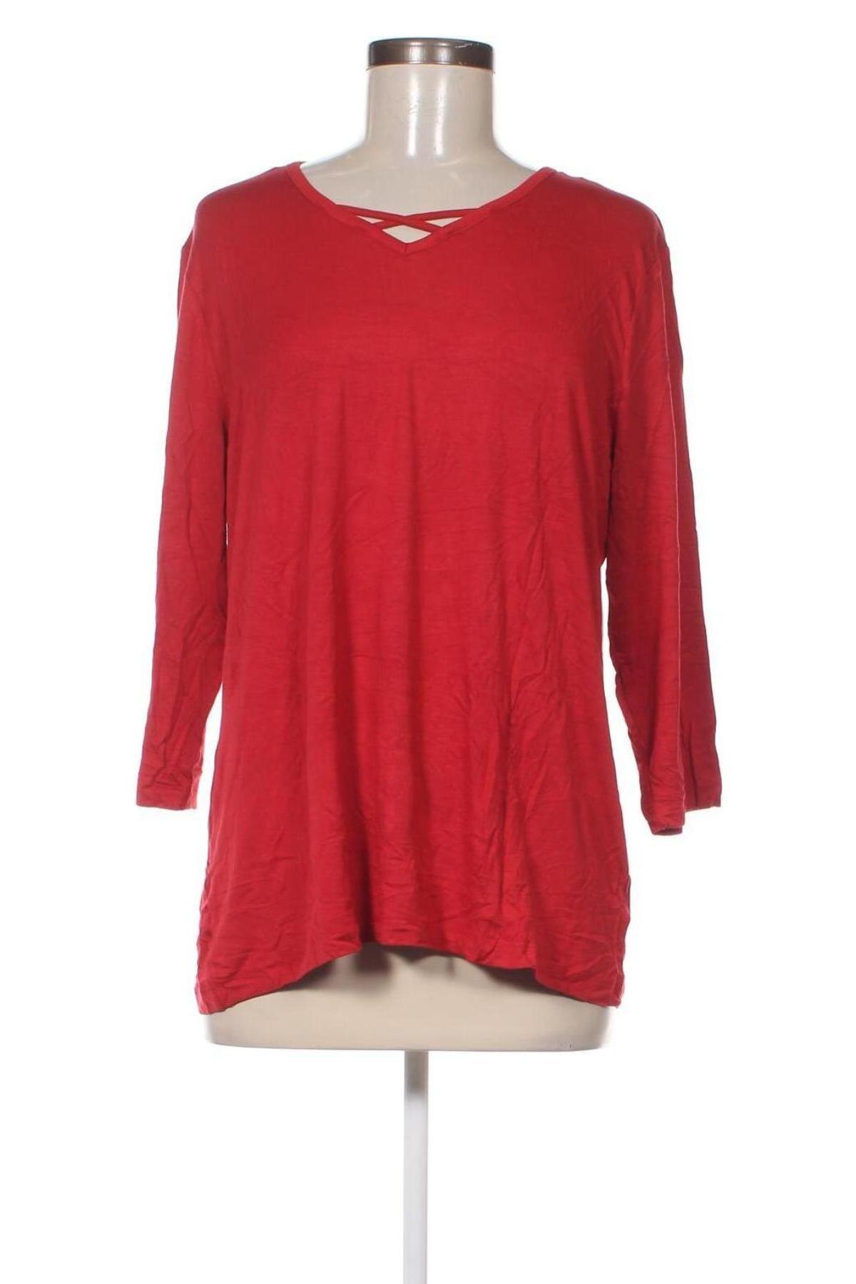 Γυναικεία μπλούζα Bexleys, Μέγεθος L, Χρώμα Κόκκινο, Τιμή 4,21 €