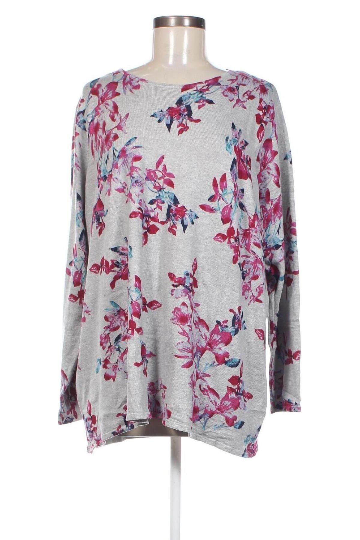 Дамска блуза Bonmarche, Размер 3XL, Цвят Сив, Цена 21,00 лв.