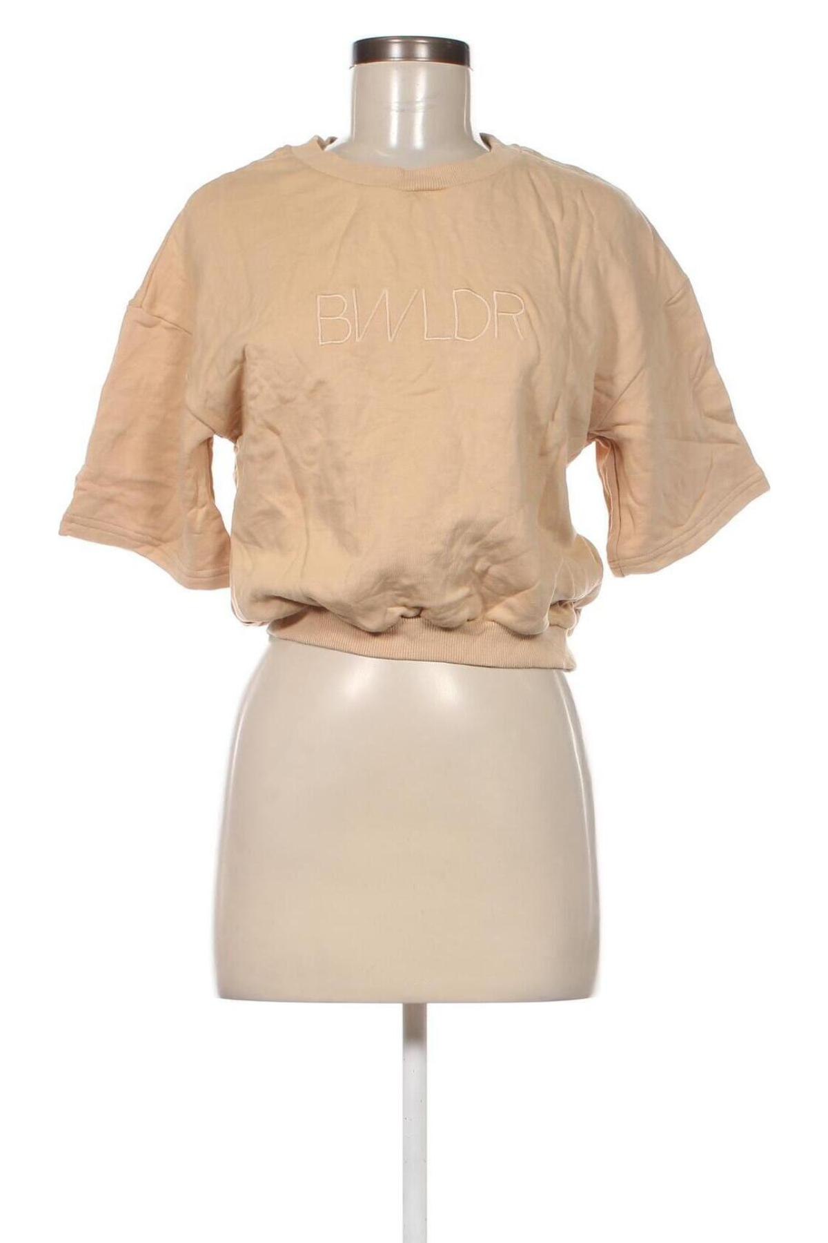 Γυναικεία μπλούζα Bwldr, Μέγεθος S, Χρώμα  Μπέζ, Τιμή 3,58 €