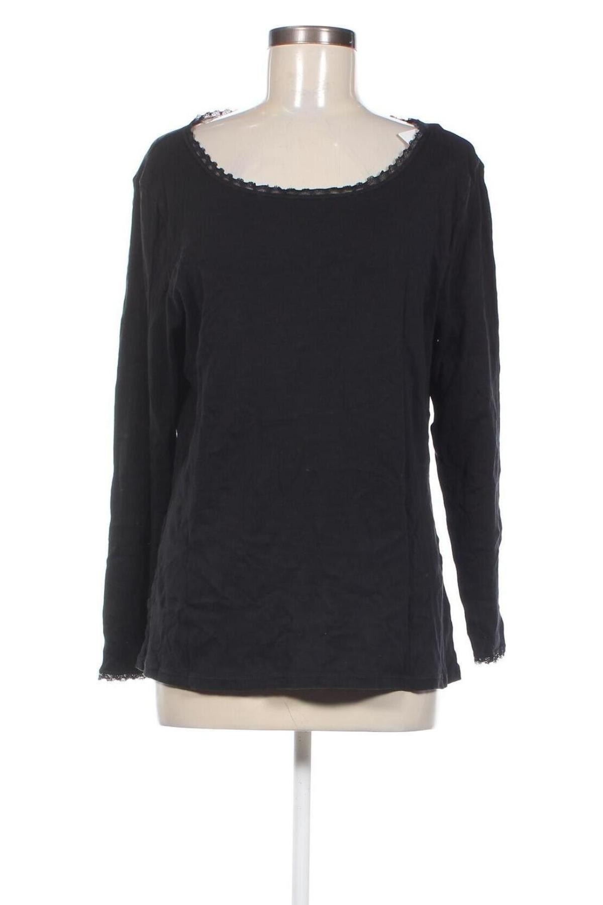 Γυναικεία μπλούζα C&A, Μέγεθος XL, Χρώμα Μαύρο, Τιμή 7,05 €