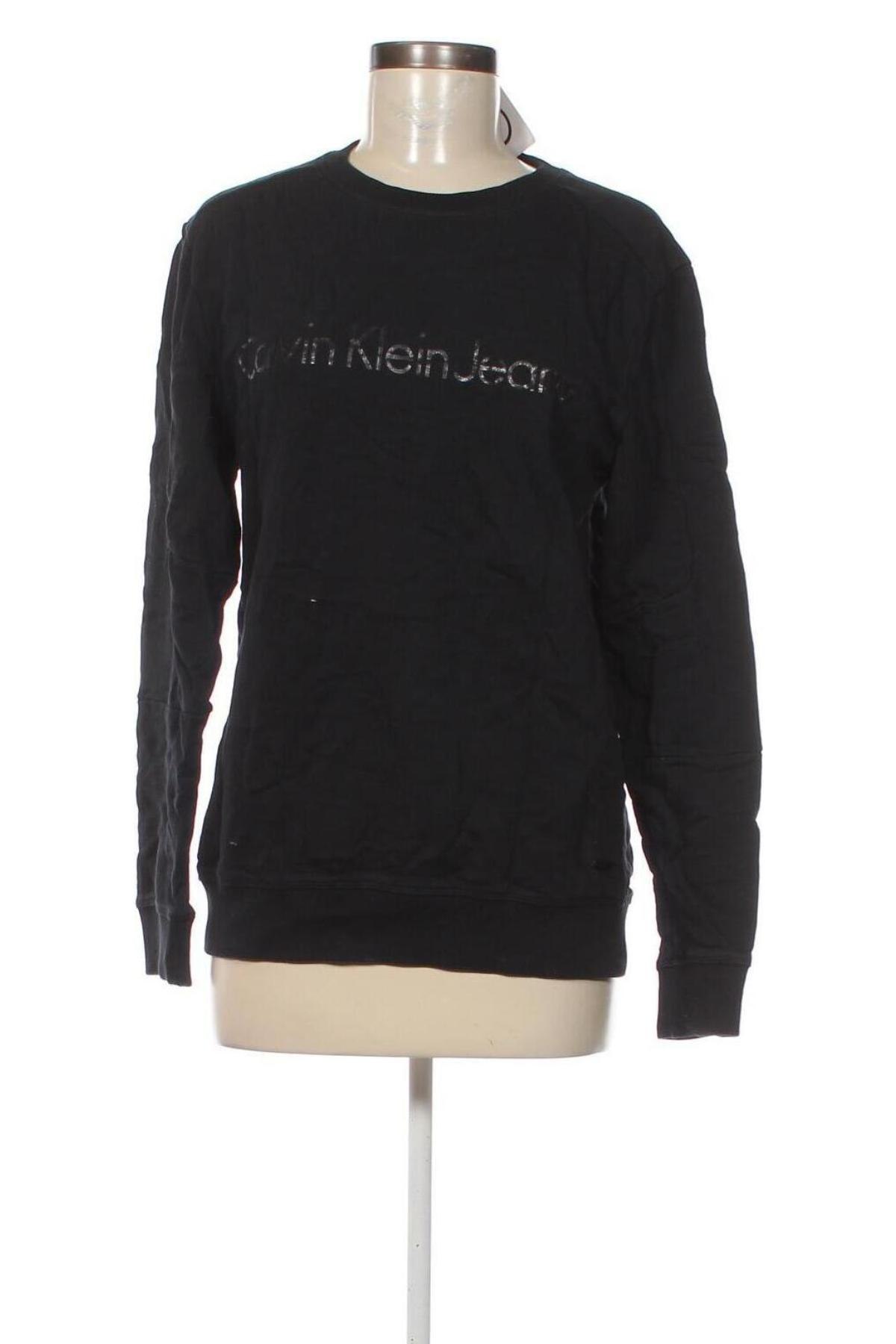 Γυναικεία μπλούζα Calvin Klein Jeans, Μέγεθος L, Χρώμα Μαύρο, Τιμή 38,35 €