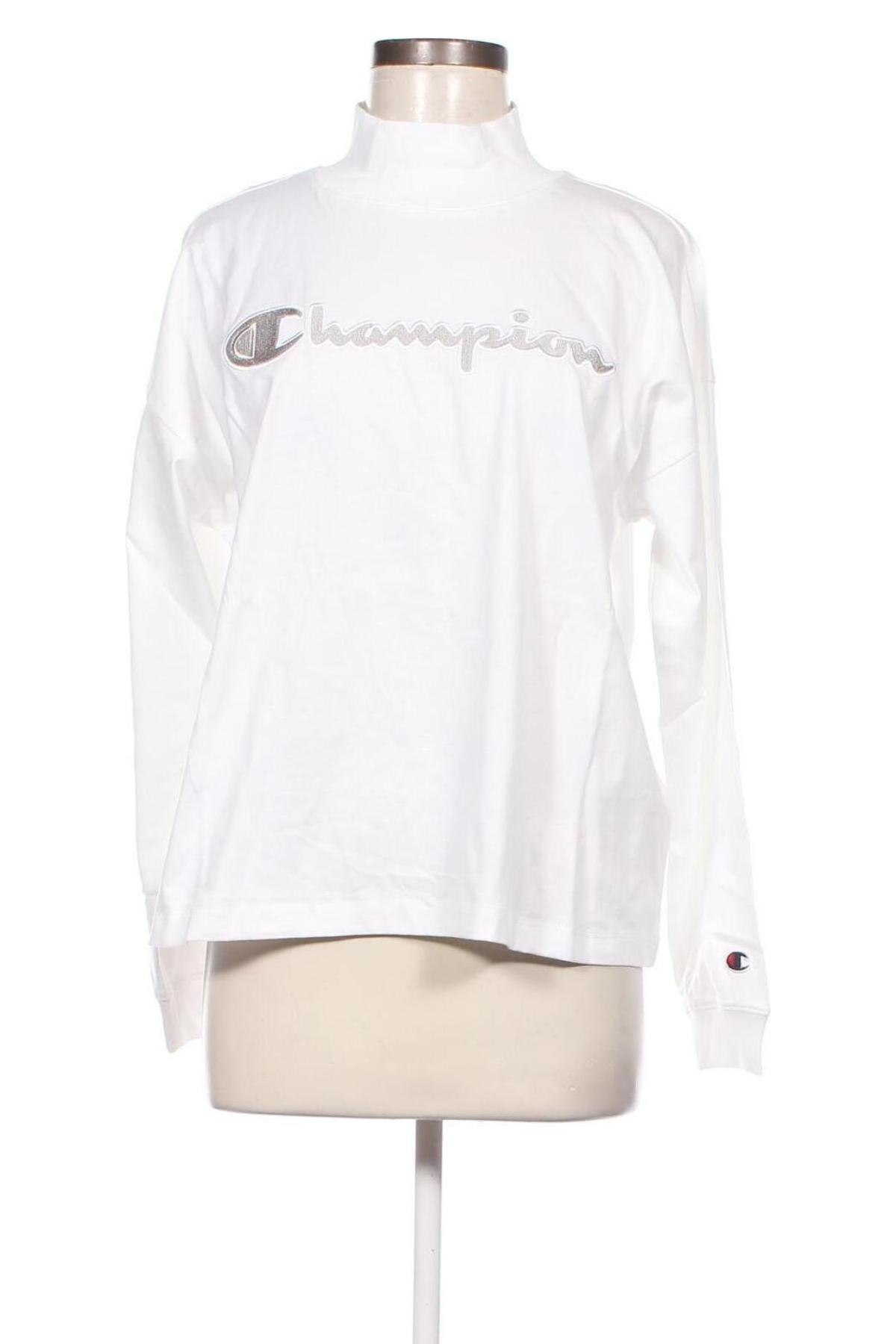 Γυναικεία μπλούζα Champion, Μέγεθος M, Χρώμα Λευκό, Τιμή 11,75 €