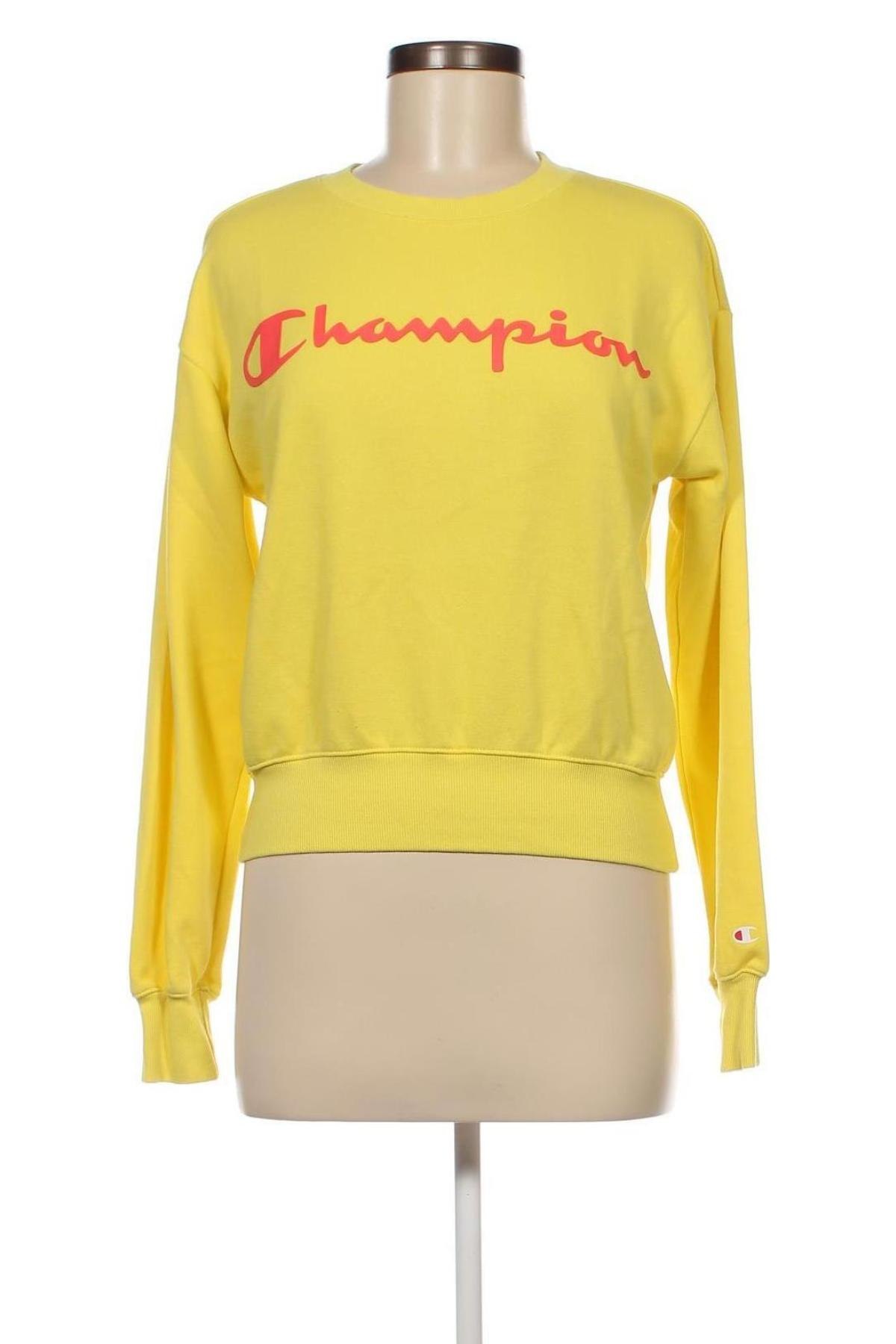 Дамска блуза Champion, Размер S, Цвят Жълт, Цена 25,09 лв.