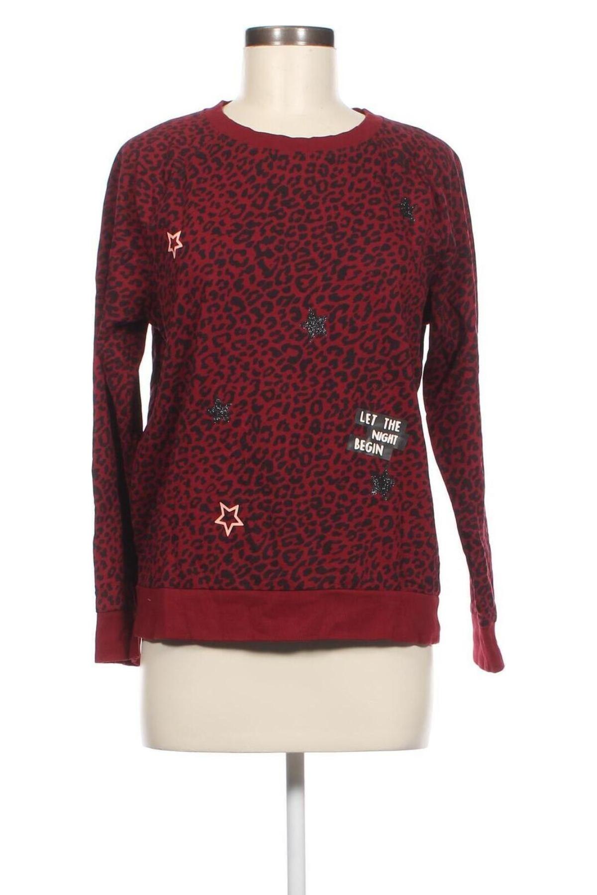 Дамска блуза Clockhouse, Размер L, Цвят Червен, Цена 8,55 лв.