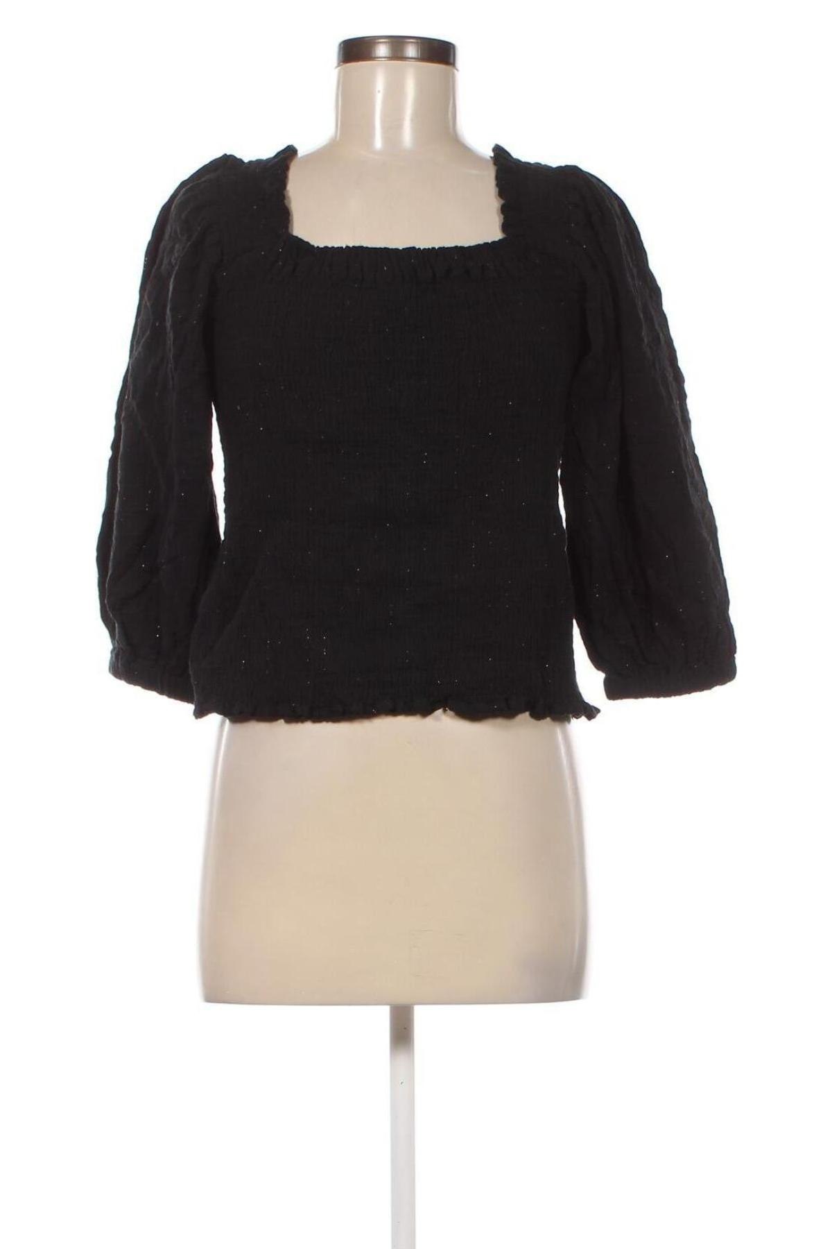 Γυναικεία μπλούζα Clockhouse, Μέγεθος L, Χρώμα Μαύρο, Τιμή 2,82 €